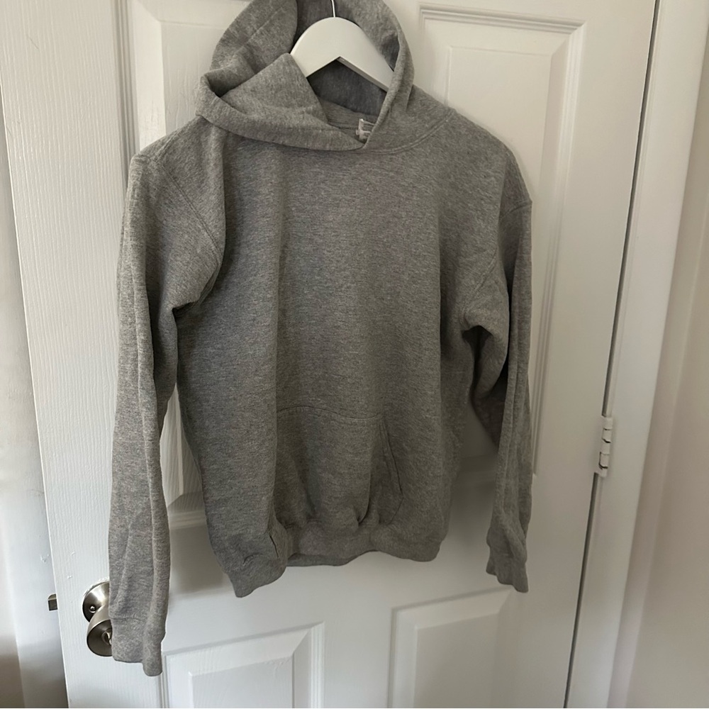 Gray Hoodie Sweatshirt